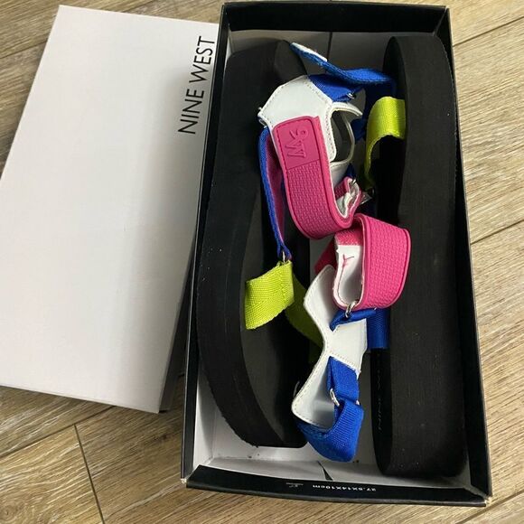 Nine West TOMORO 2 PLATFORM SANDAL - Picture 6 of 14